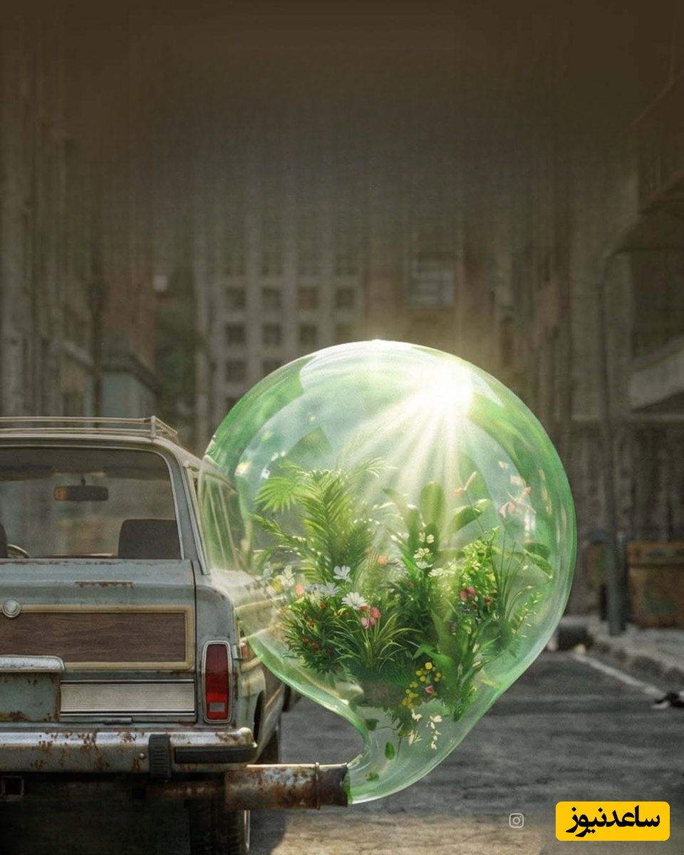 اقدام خلاقانه 2 دانش‌آموز/ تبدیل اگزوز به اکسیژن‌ساز با فیلتر جلبکی