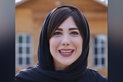 (ویدیو) شعرخوانی عاشقانه و گوش‌نواز باران نیکراه از مهدی جوینی: من و تو خط موازی ، نرسیدن هرگز/ دلم این قاعده ی هندسه را دوست نداشت