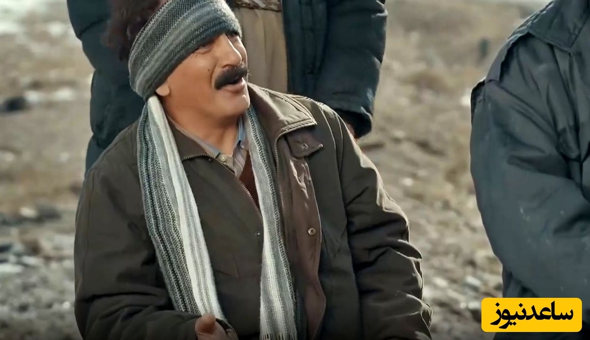 «عمو خلیل» سریال نون خ در کنار همسر و پسرش؛ سال 97