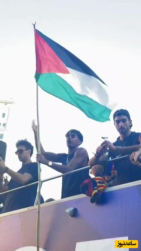 لامین یامال، ستاره بارسلونا در قلب اروپا با پرچم فلسطین دیده شد/ فلسطین، تو فقط یک سرزمین نیستی؛ نبضِ زخمیِ جهانی که هنوز رویای صلح را فراموش نکرده است💔