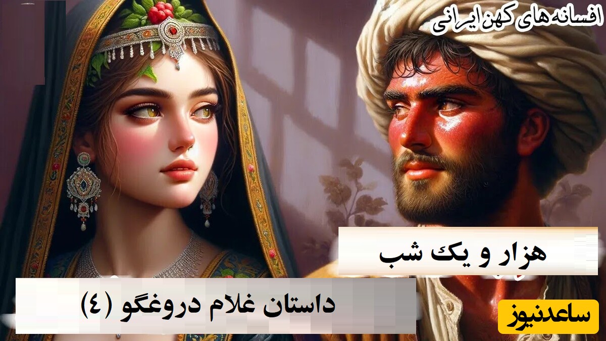 داستان های هزار و یک شب / شب بیست و یکم : غلام دروغگو ( قسمت چهارم)+ ویدیو