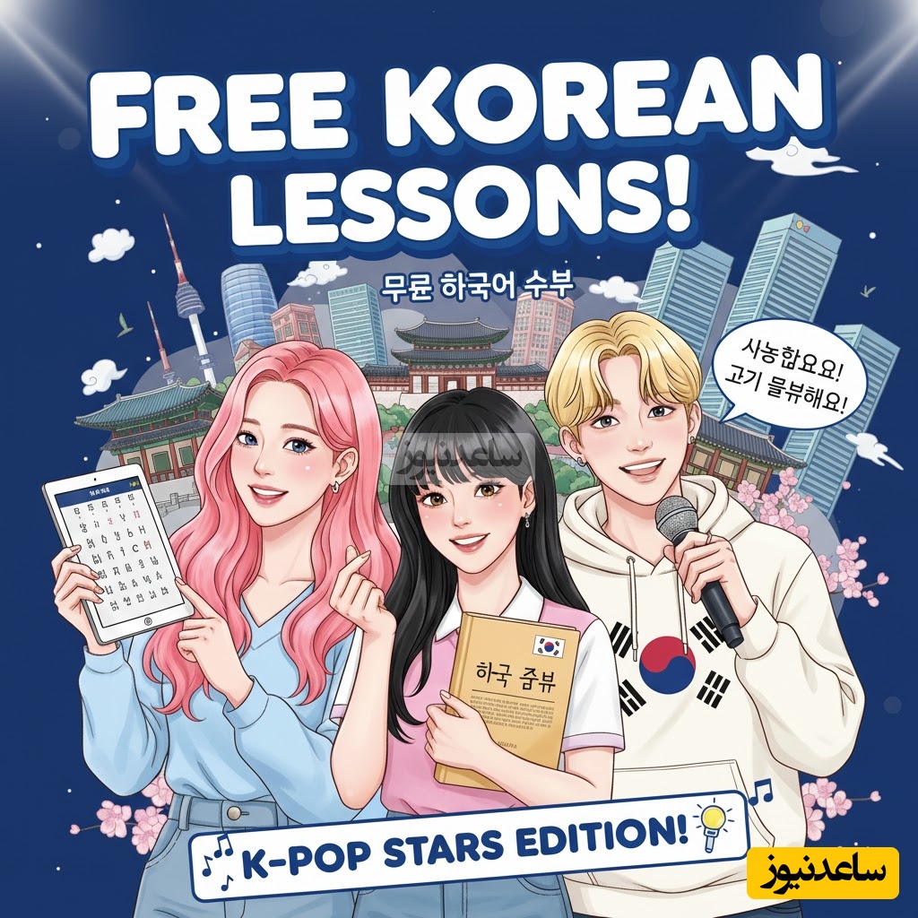 (ویدئو) آموزش صفر تا صد زبان کره‌ای کاملا رایگان/ قسمت یازدهم: هانگول را مثل آب خوردن یاد بگیر! (5 لغت جدید)