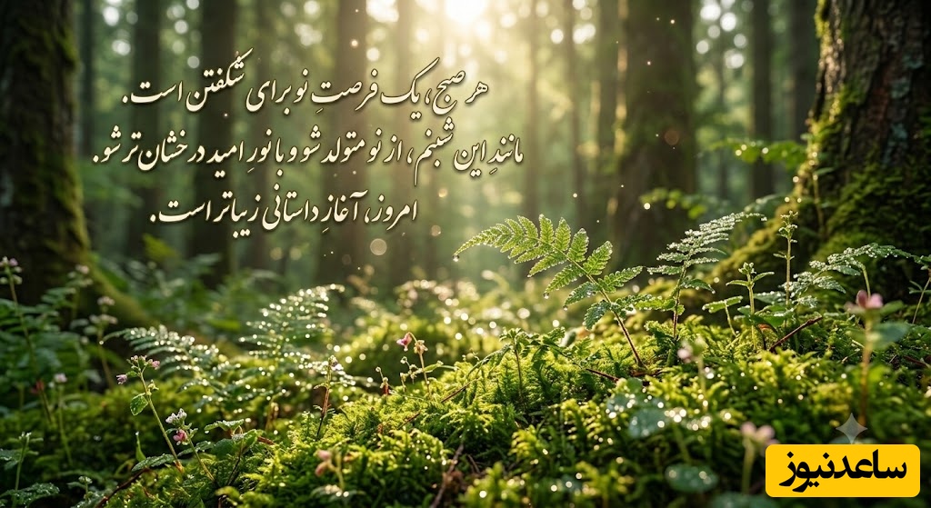 کائنات پیام ویژه ای برات داره / آرامش یعنی پذیرشِ جریانِ زندگی، لازم نیست برای امروز همه چیز را کنترل کنی؛ فقط کافی است بهترینِ خودت باشی / پیام انگیزشی امروز 24 خرداد 1405 + ویدئو