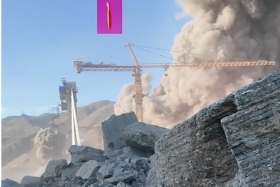 نزدیک‌ترین ویدیو از لحظه اصابت موشک‌ها به پل B1 کرج و جنایتی که ترامپ که به آن افتخار کرد