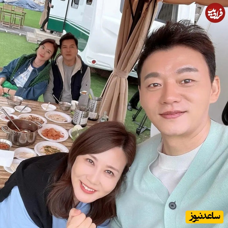  مادر جومونگ با تسو و نامزدش