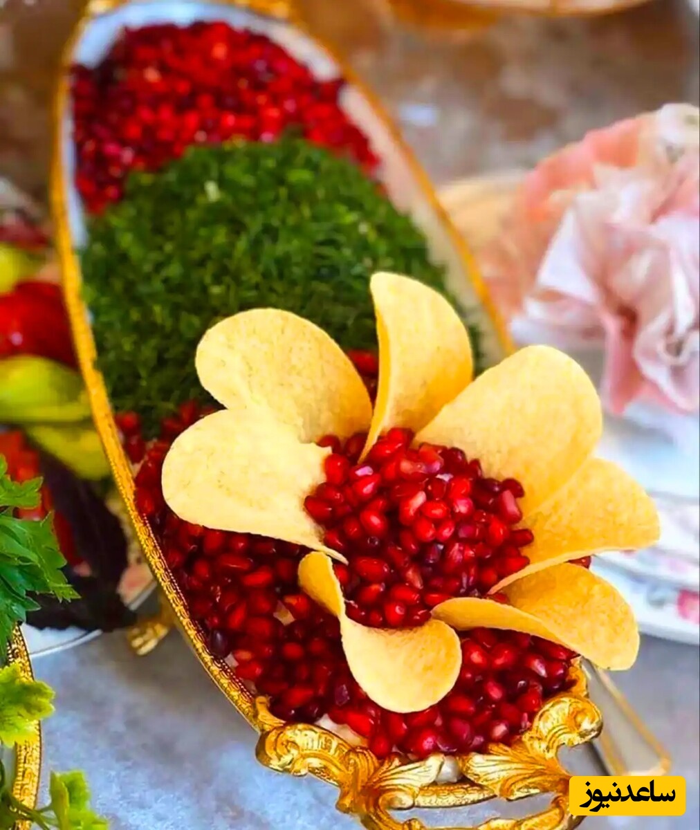 میوه‌آرایی با انار0