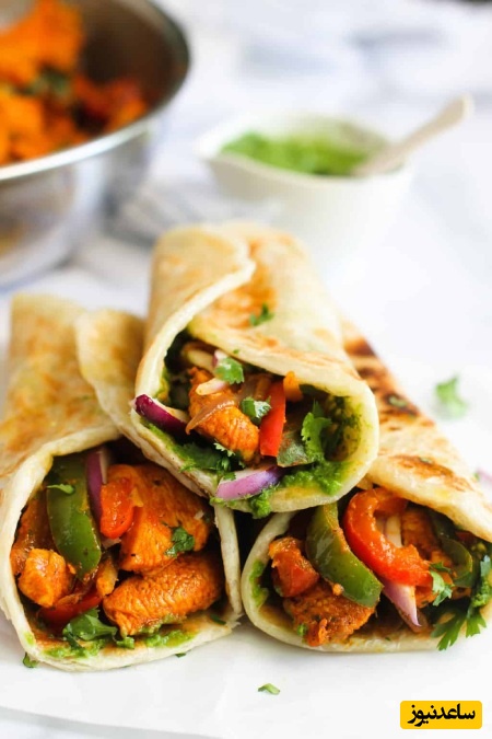 دستور پخت بهترین رول های کاتی مرغ