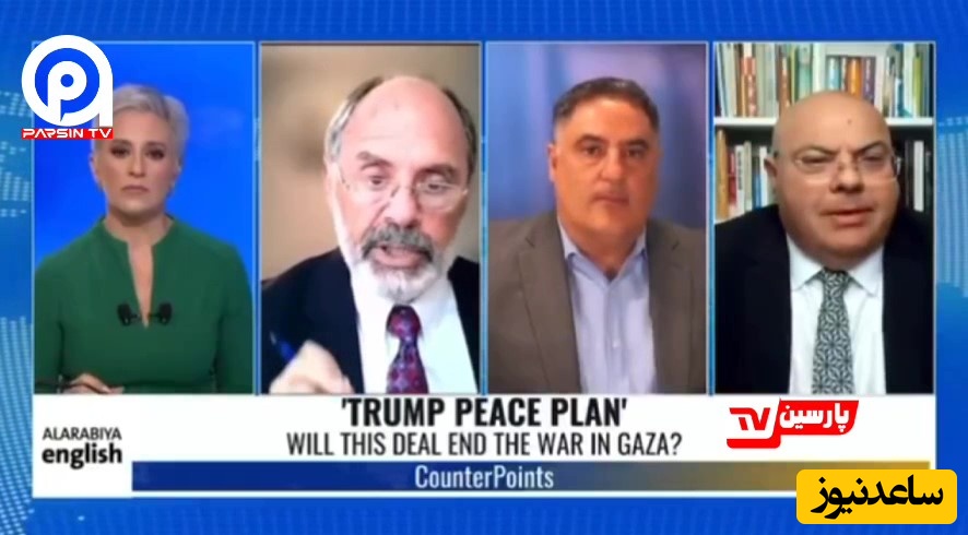 (ویدیو) تمسخر کارشناس صهیونیست در برنامه زنده که ادعا می‌کند یهودی‌ها بومی‌ترین منطقه هستند/ مرتیکه تو خودت  لهستانی هستی...