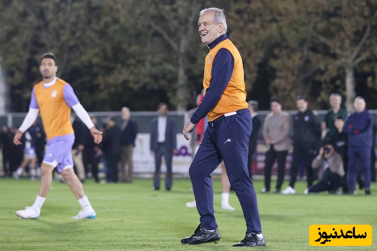 نگاهی به حرکات تکنیکی و جادویی پزشکیان در اردوی تیم ملی فوتبال ایران/ چه بغل پای زیبایی زد+فیلم