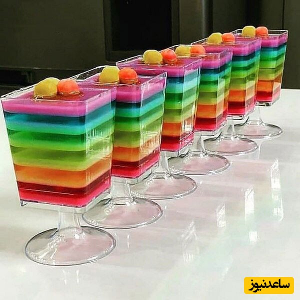 تزیین ژله