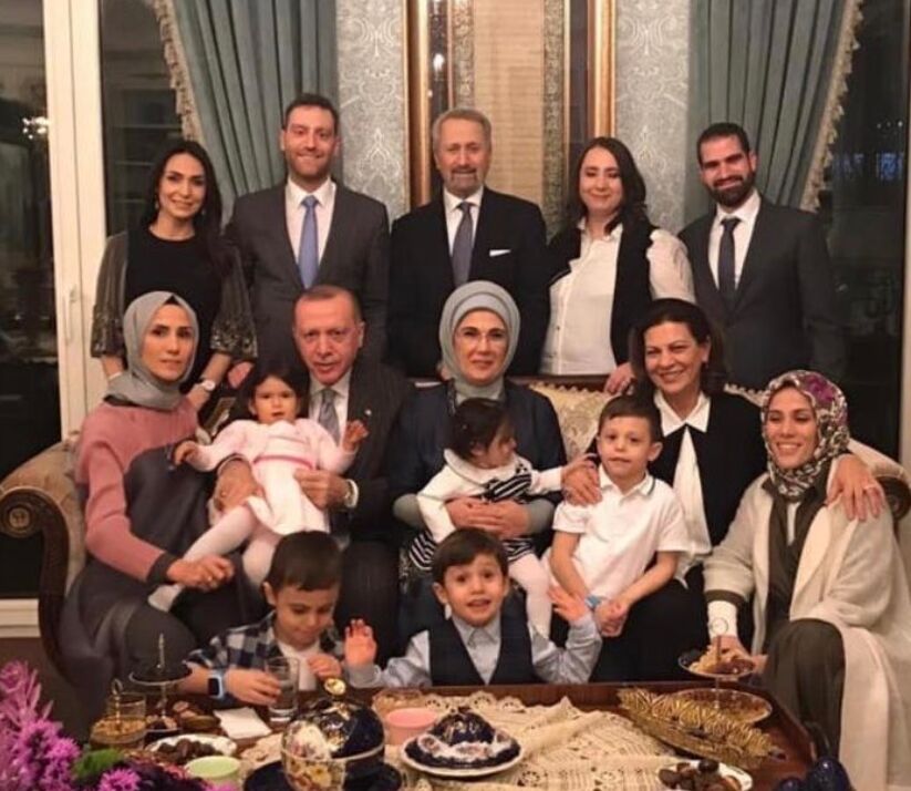 تصویری از خانواده رجب طیب اردوغان