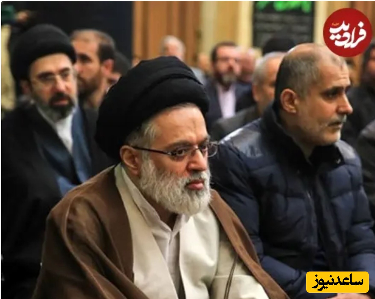 حضور سید مصطفی خامنه‌ای در مراسم وداع با کارگردان «یوسف پیامبر»