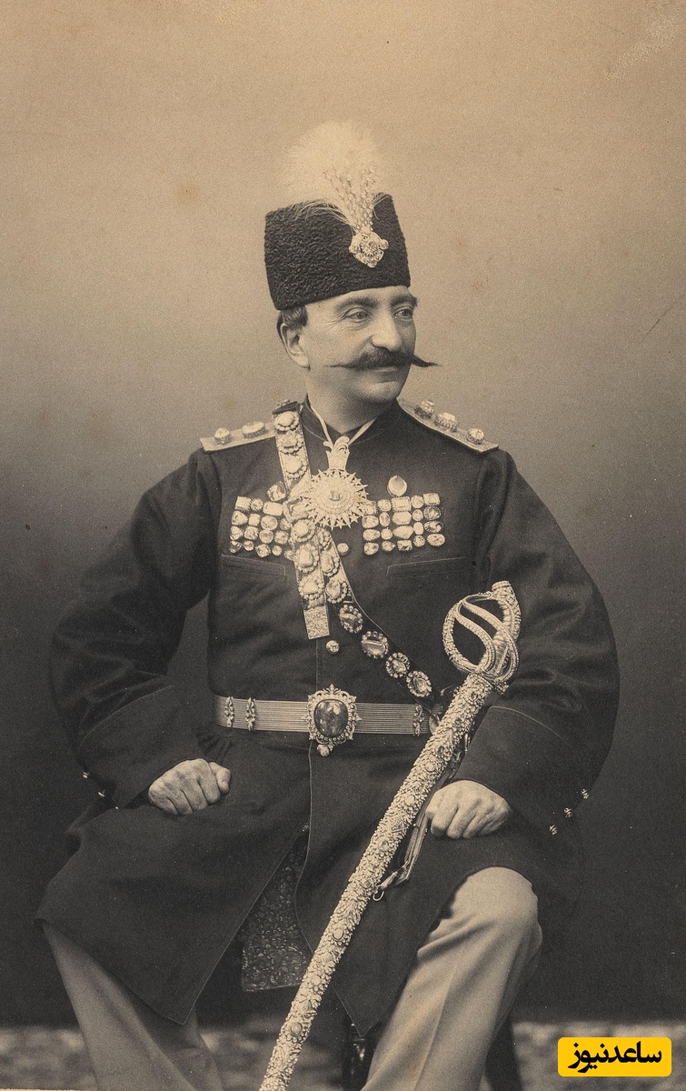 سفر به 160 سال پیش؛ قاب کمتر دیده‌شده از ناصرالدین‌شاه قاجار در کنار برادرش عبدالصمدمیرزا