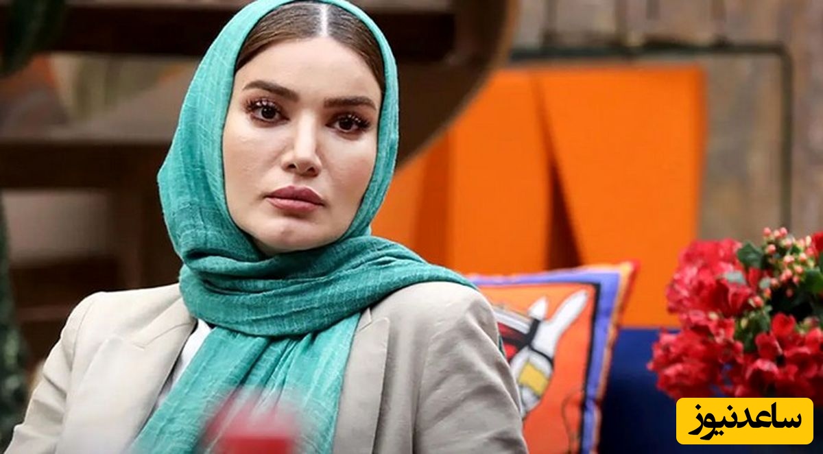 انتخاب جسورانه و متفاوت متین ستوده برای استایل کت چرم و مینی اسکارف کنار دختر ناز