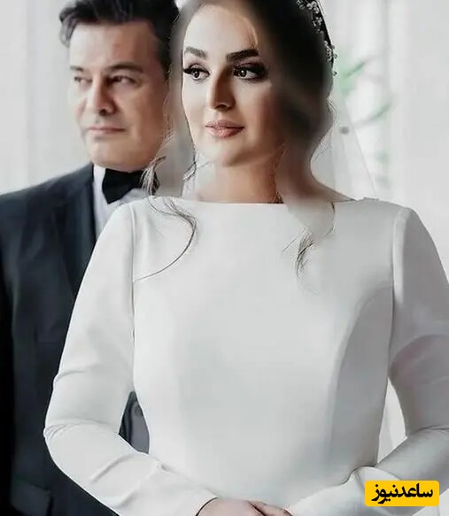 میترا ابراهیمی و همسرش