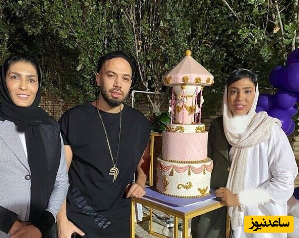 کیک تولد سهیلا منصوریان