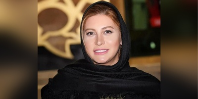 عکس هنری و خاص فریبا نادری غرق در سیاهی