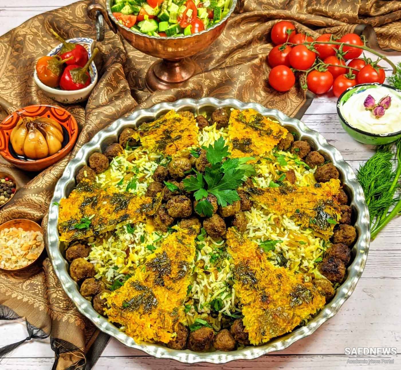 Iranian Main Courses: Kalam Polo Shirazi (Cabbage with Rice)