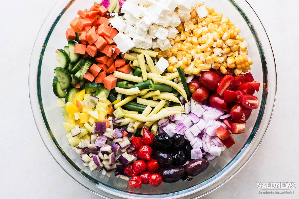Iranian Salads: Vegetable Salads
