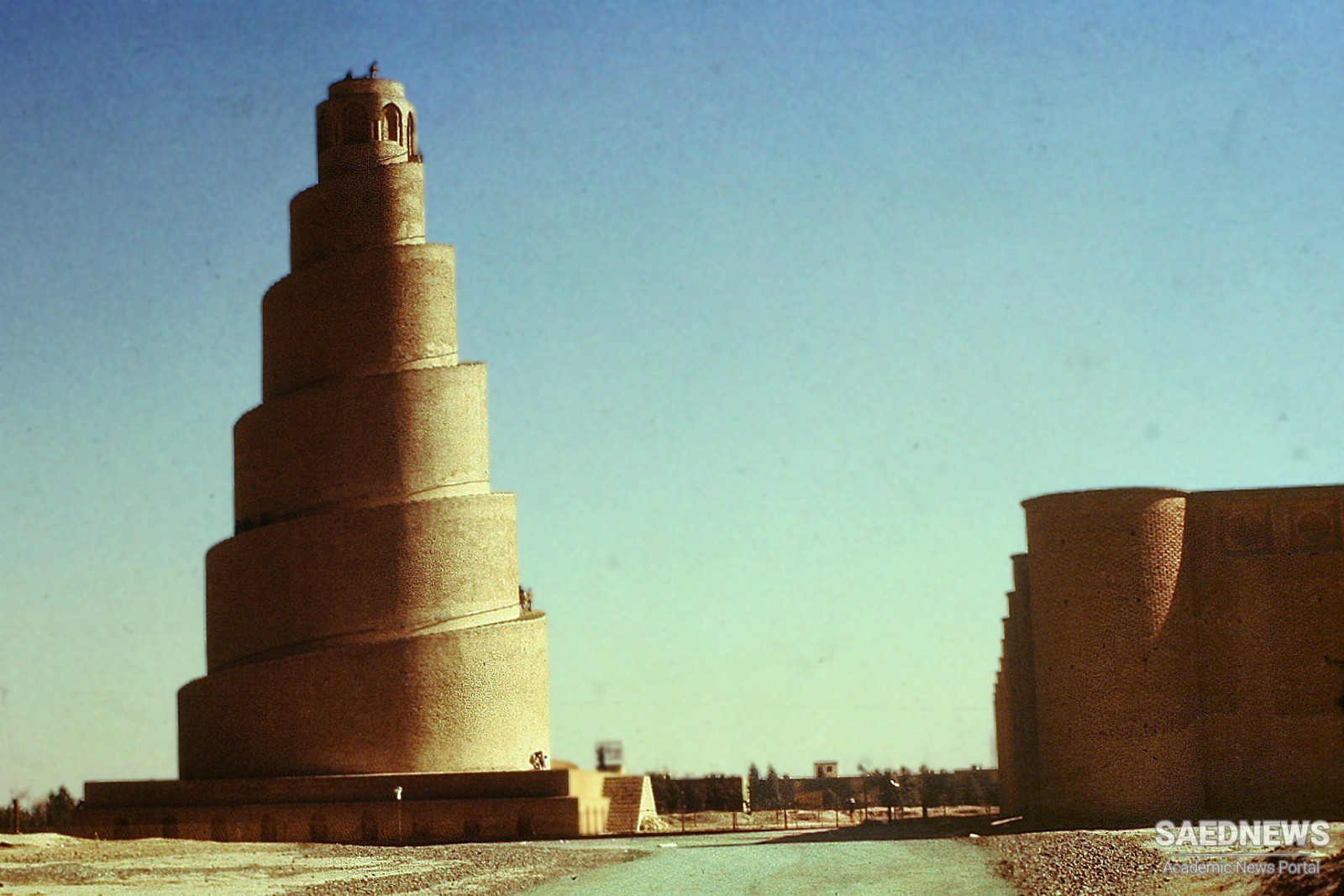 The Spiral Minaret Of The Great Mosque Of Samara, Iraq