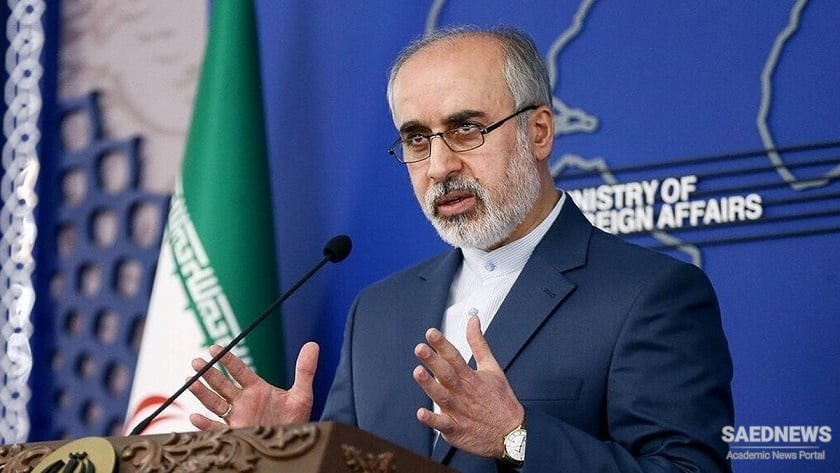 Kanani: Iran is ready to help establish peace in Ukraine