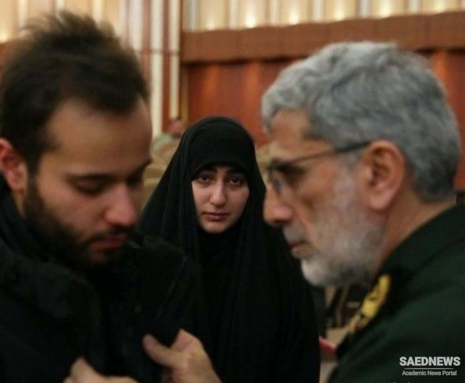 Trump and Biden Share the Same Mind and Policy, Martyr General Qasem Soleimani's Daughter Zeinab Says