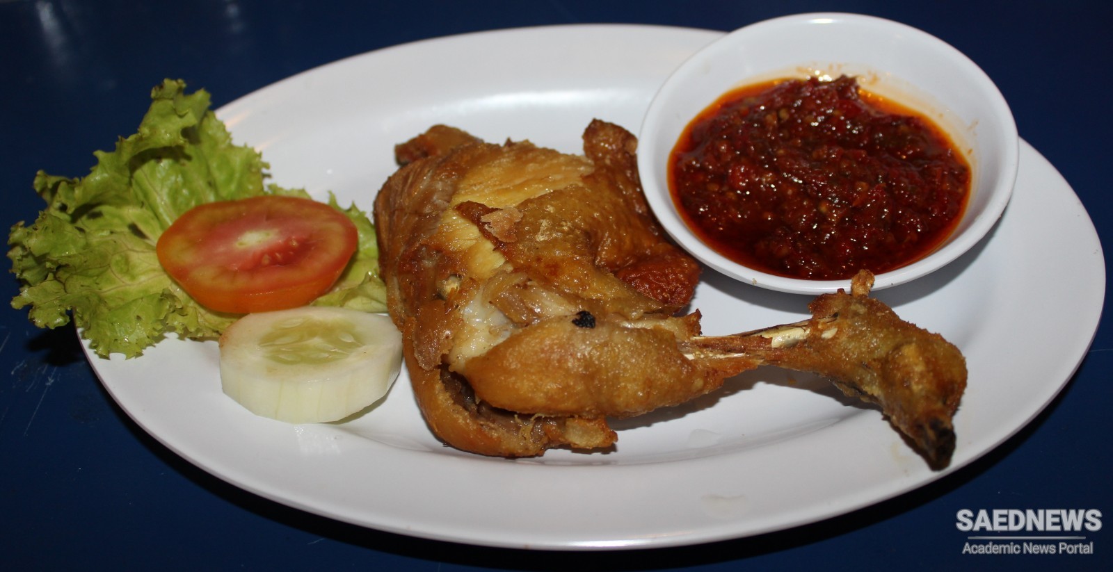 Bruneian Cuisine: Ayam Penyet