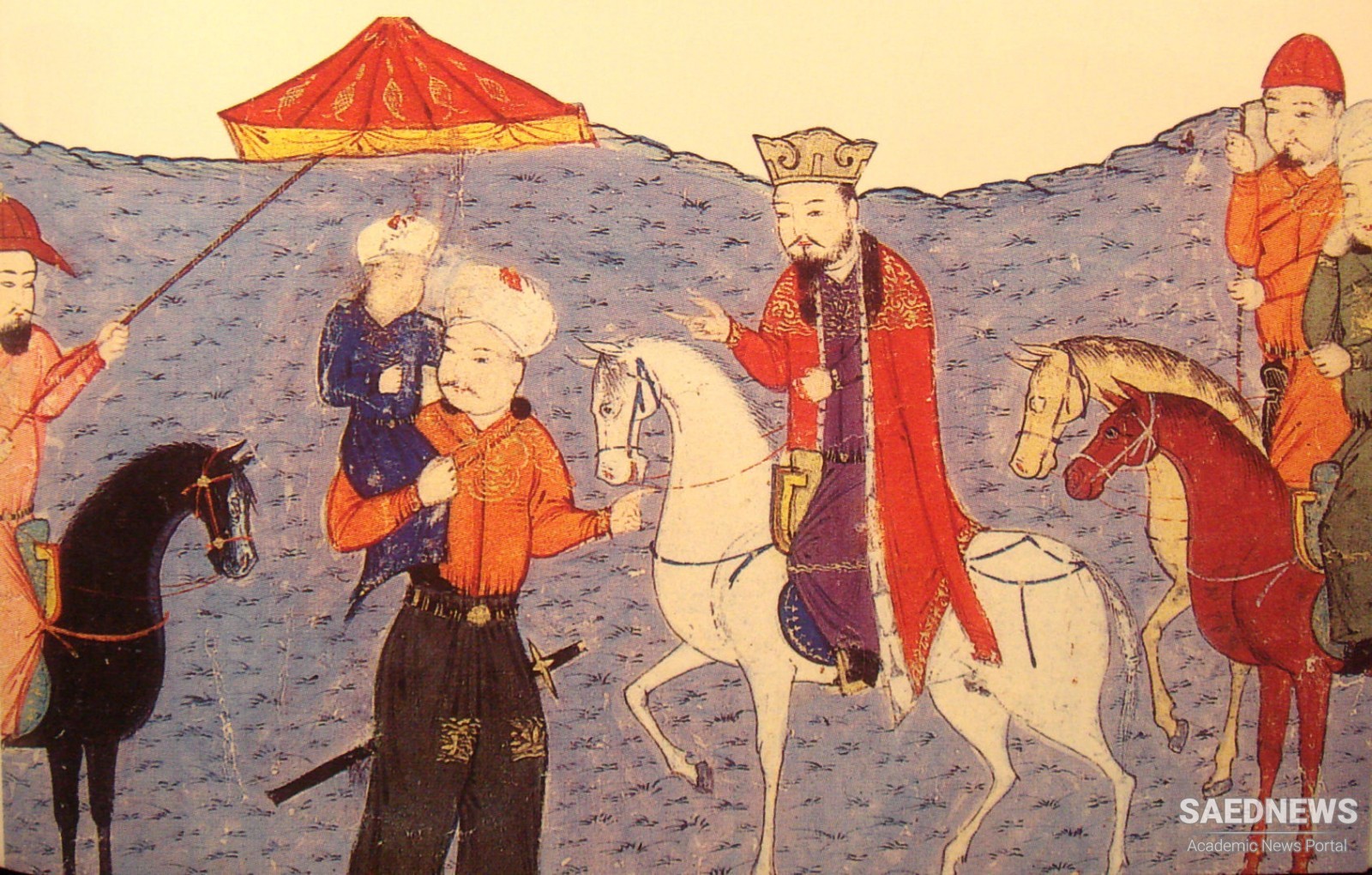 Mongol Abaqa Khan and Christians