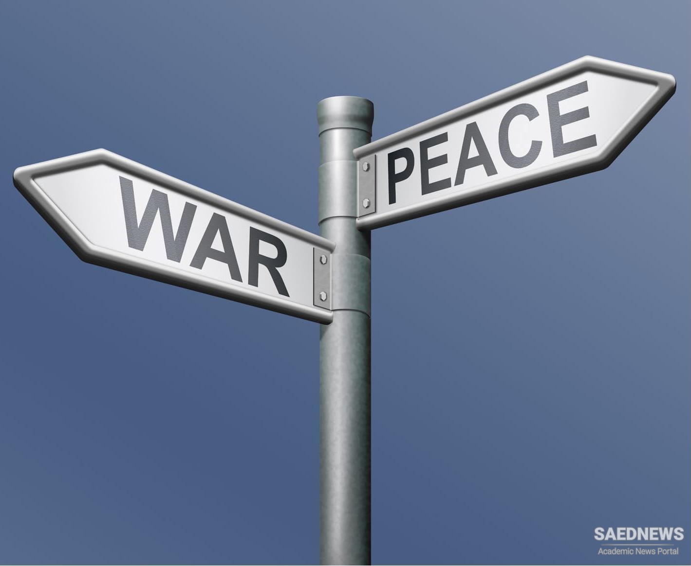 Peace as a Global Issue Legacy of Conflicts saednews