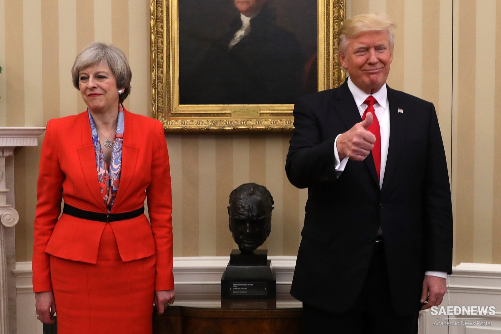Churchill Bust Removed from Oval Office in White House