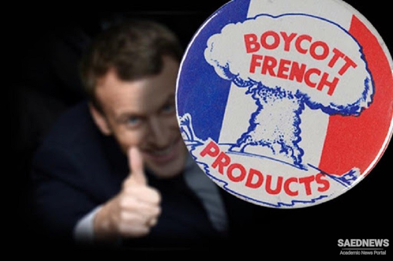 #I Love Mohammad# Boycott French Products#