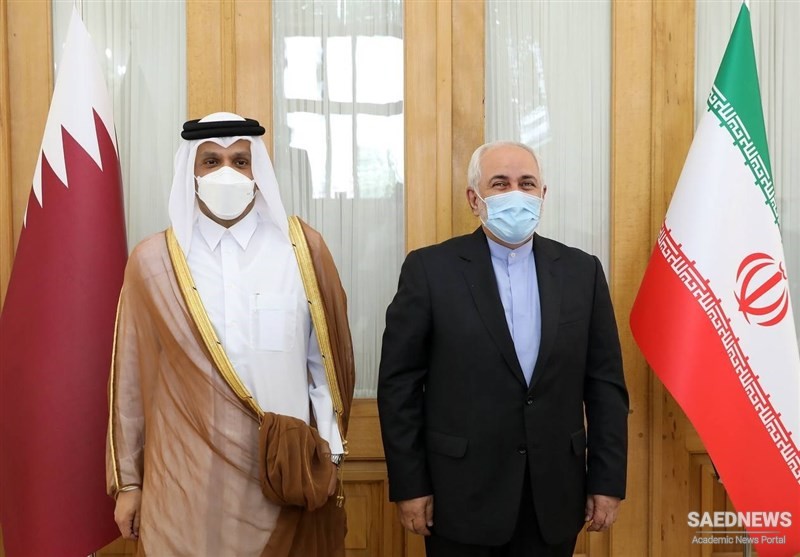 Iranian, Qatari FMs Meet in Tehran