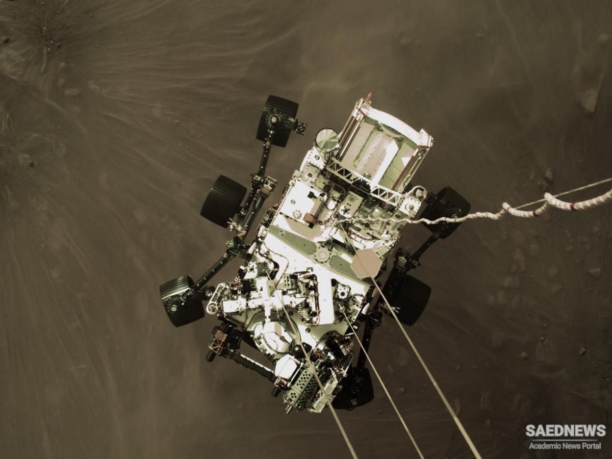 NASA's Mars 2020 Perseverance Rover Touchdown Moment