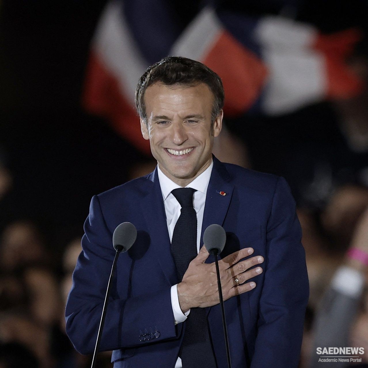 Macron re-elected as French voters hold off Le Pen’s far right once more