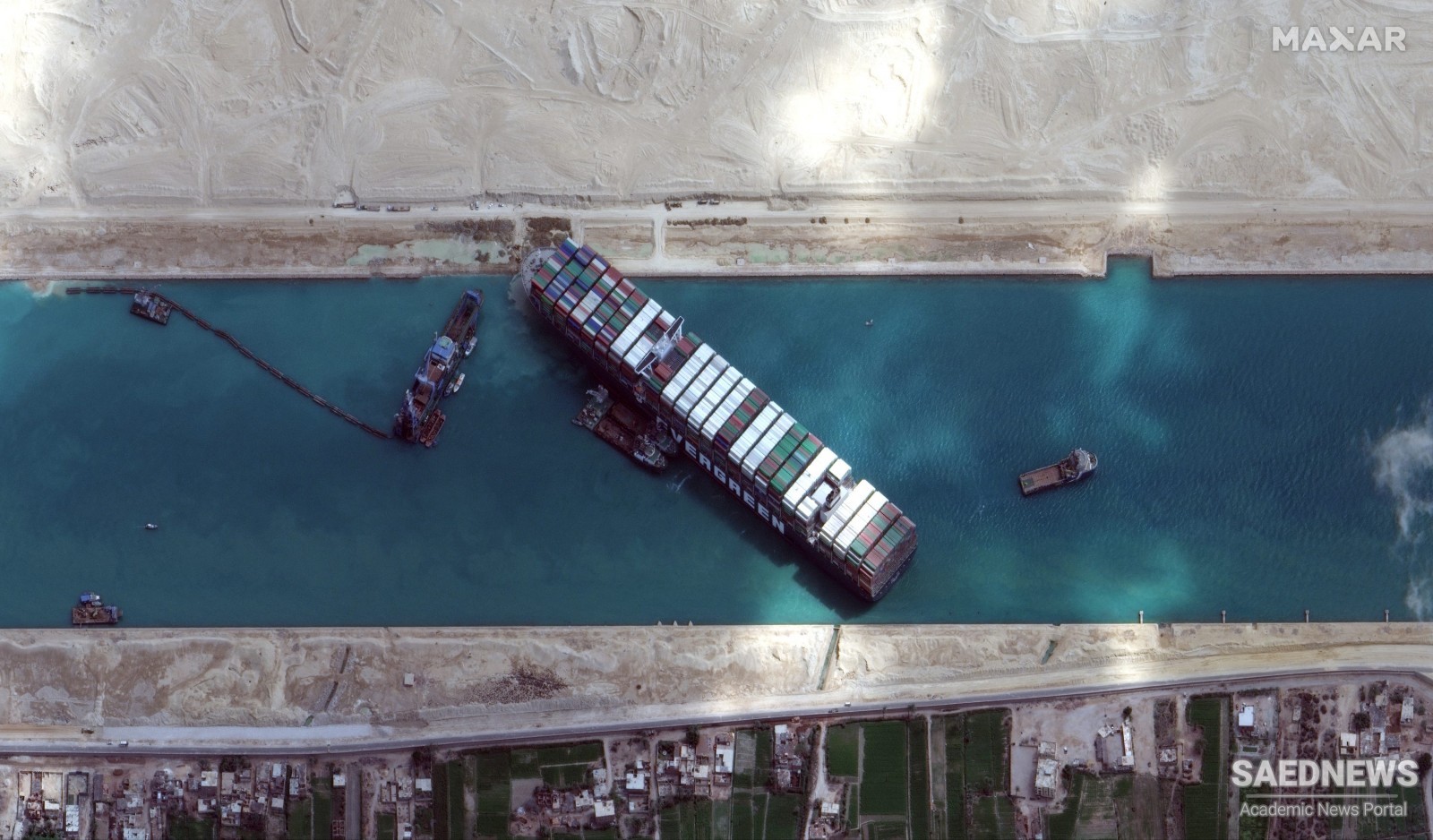 Glad Tidings of Refloating of Ever Given in Blocked Suez Canal