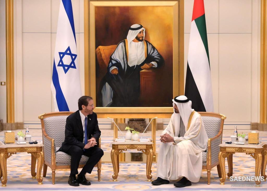 UAE says it intercepts Houthi missile as Israeli president makes first visit