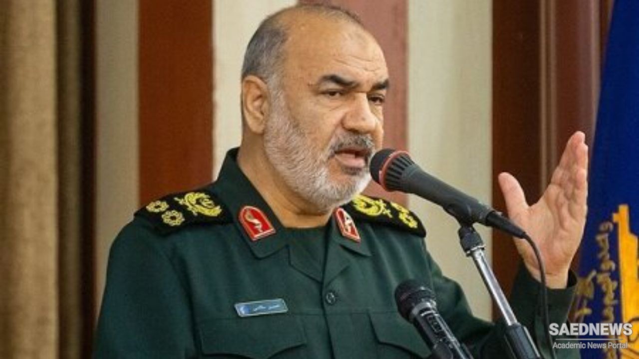 IRGC Commander in Chief Reiterates Iran's Continuous Support for the Palestinian People's Resistance