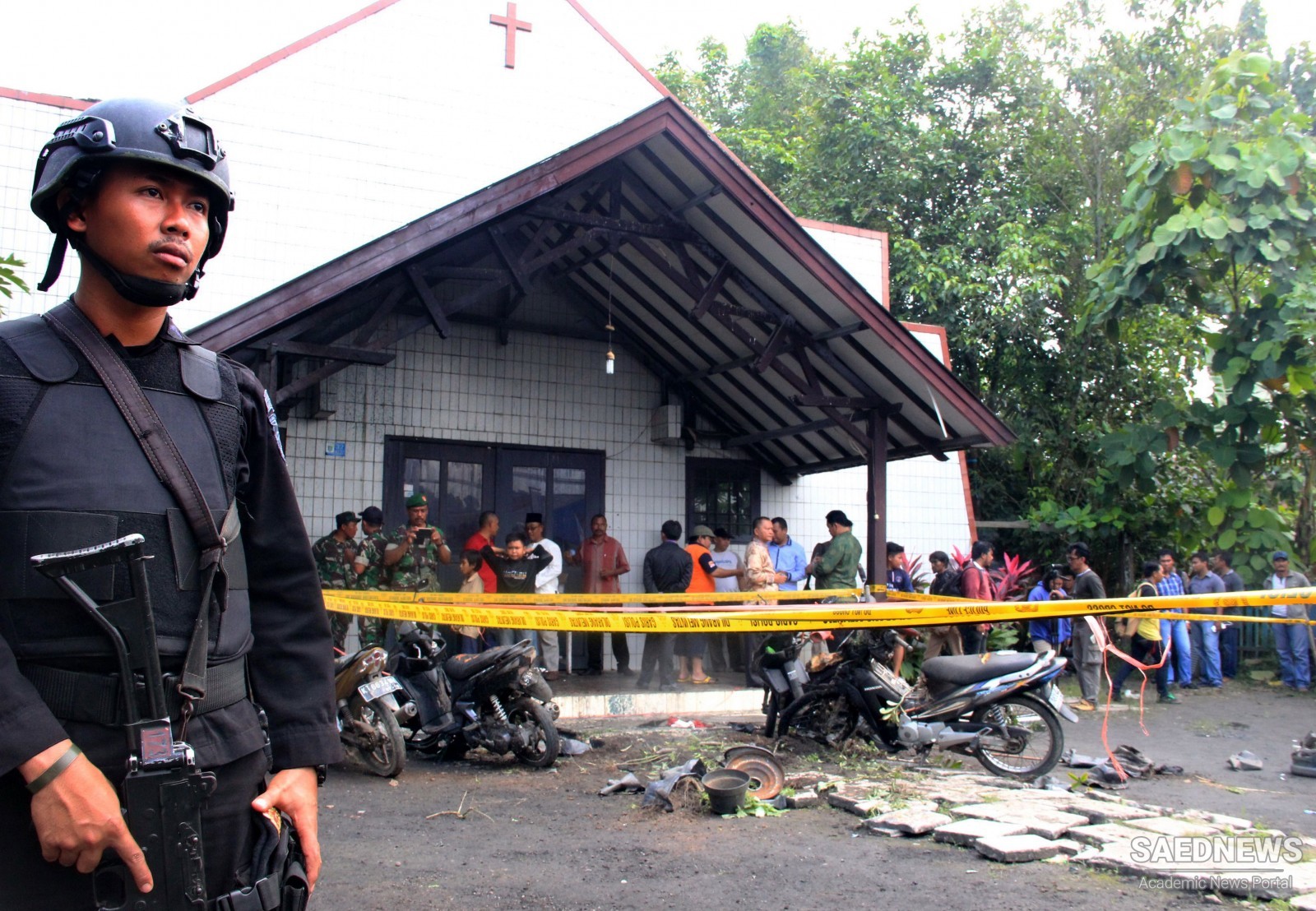 Indonesia Shocked by the Suicide-bomber Blast in Catholic Church
