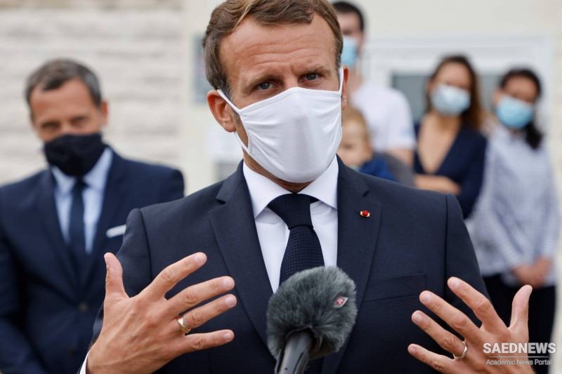 President Immanuel Macron of France Announces Curfew