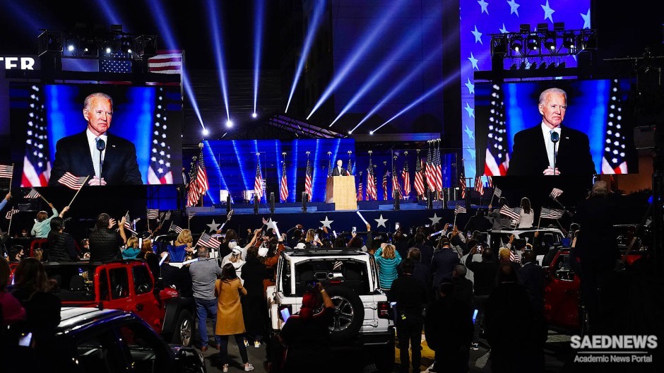 The US President-elect Joe Biden Delivered His Victory Speech in Delaware
