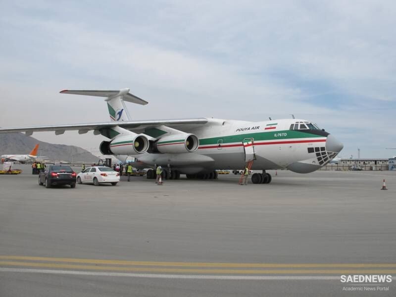Iran’s humanitarian aids plane lands in Kabul