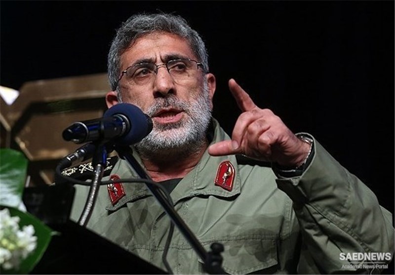 Commander in Chief of IRGC Quds Force: United States Not Qualified Enough for Diplomatic Talks