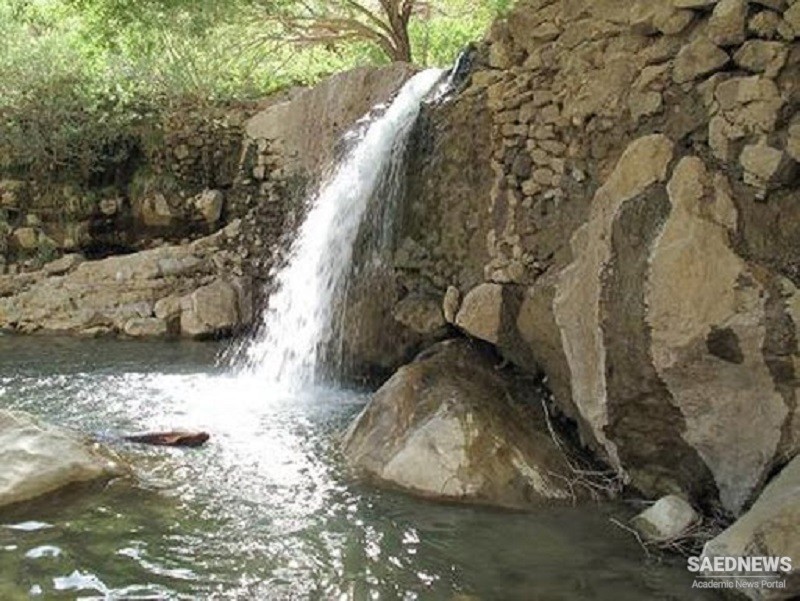 Sava Sara Waterfall in Mazandaran