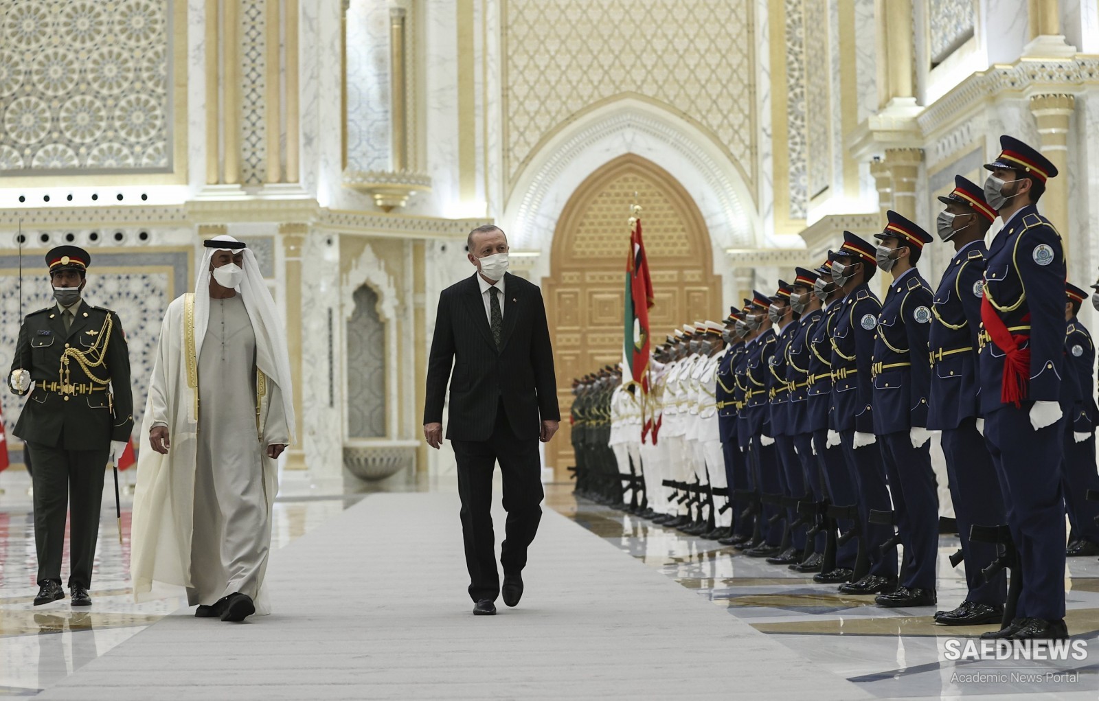 Turkey's Erdogan visits the United Arab Emirates in bid to improve long-strained ties