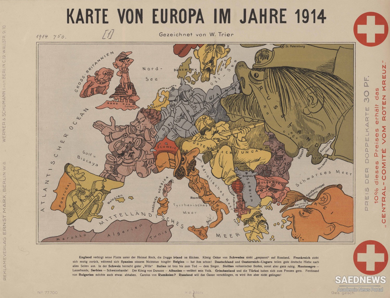 The European Powers in 1914