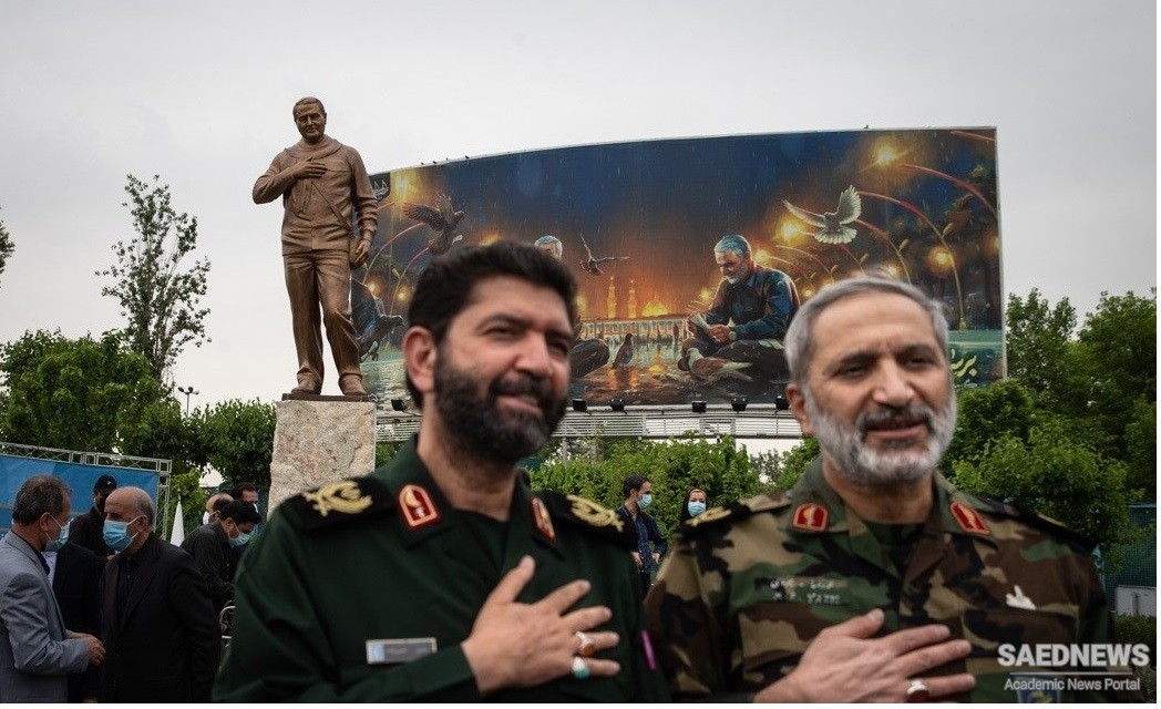 Martyr Soleimani Statue Tehran