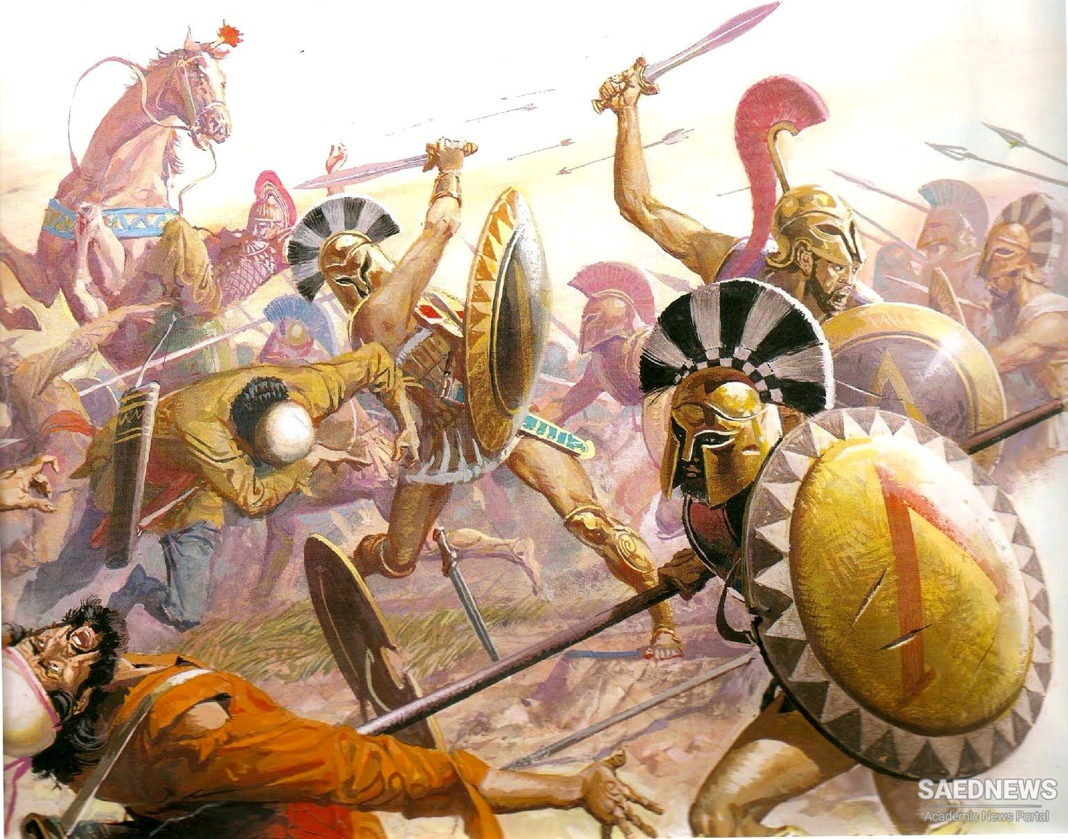 ग्रीको-फ़ारसी युद्ध: प्राचीन फारस में सैन्य प्रौद्योगिकियों का प्रारंभिक जुटान