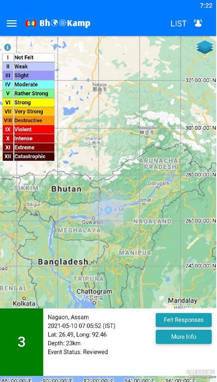 Earthquake Assam