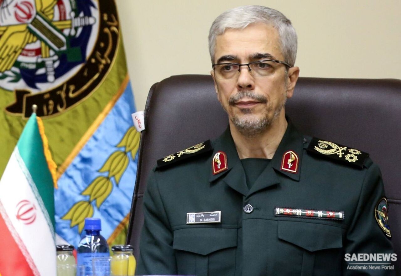 चीफ ऑफ स्टाफ मेजर जनरल बकेरी ने कहा, ईरान की सैन्य क्षमता और प्रगति आश्चर्यचकित विश्व सुपरपावर