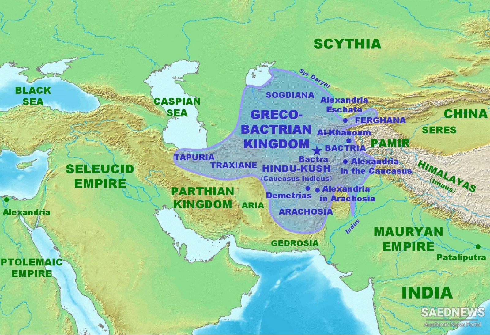 प्राचीन फ़ारसी और पार्थियन साम्राज्य का एकीकरण